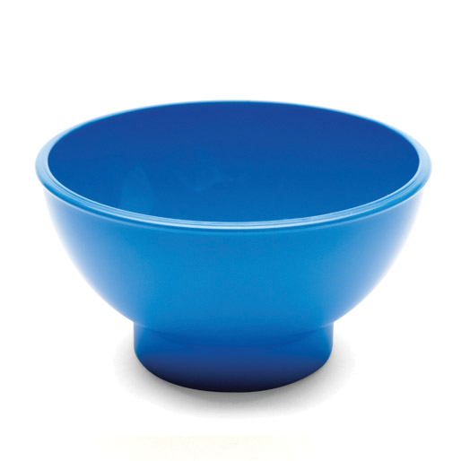 Polycarbonate Round Snack Dish - Blue