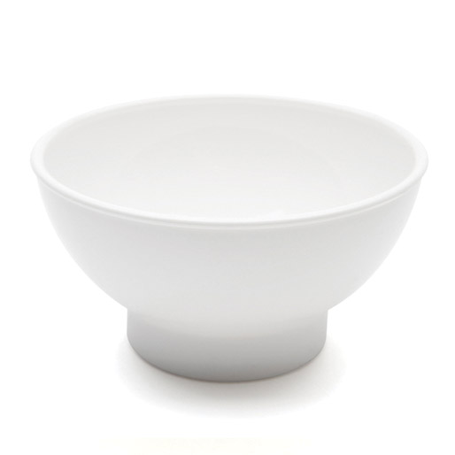 Polycarbonate Round Snack Dish - White