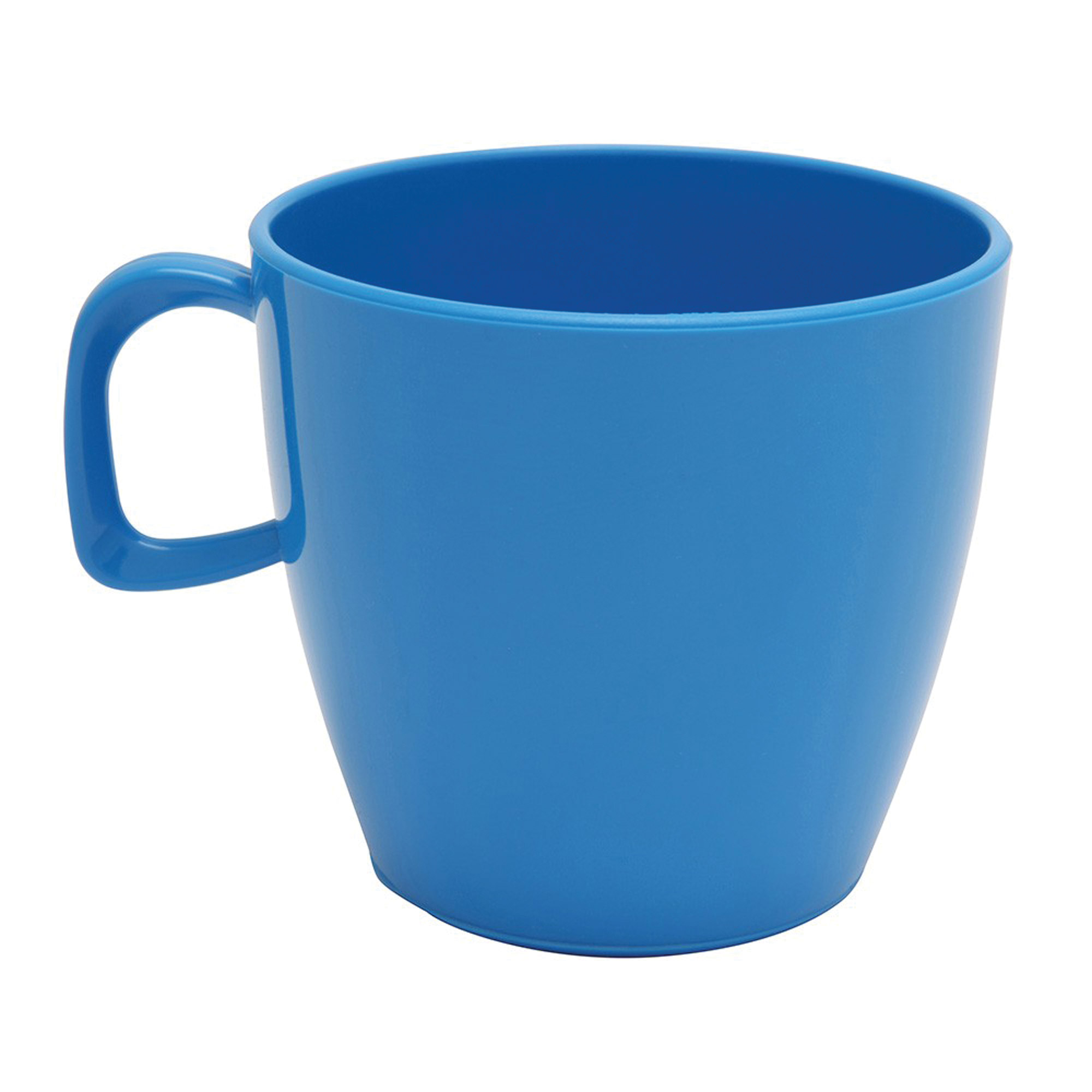 Polycarbonate Tea Cup Med Blue - Each