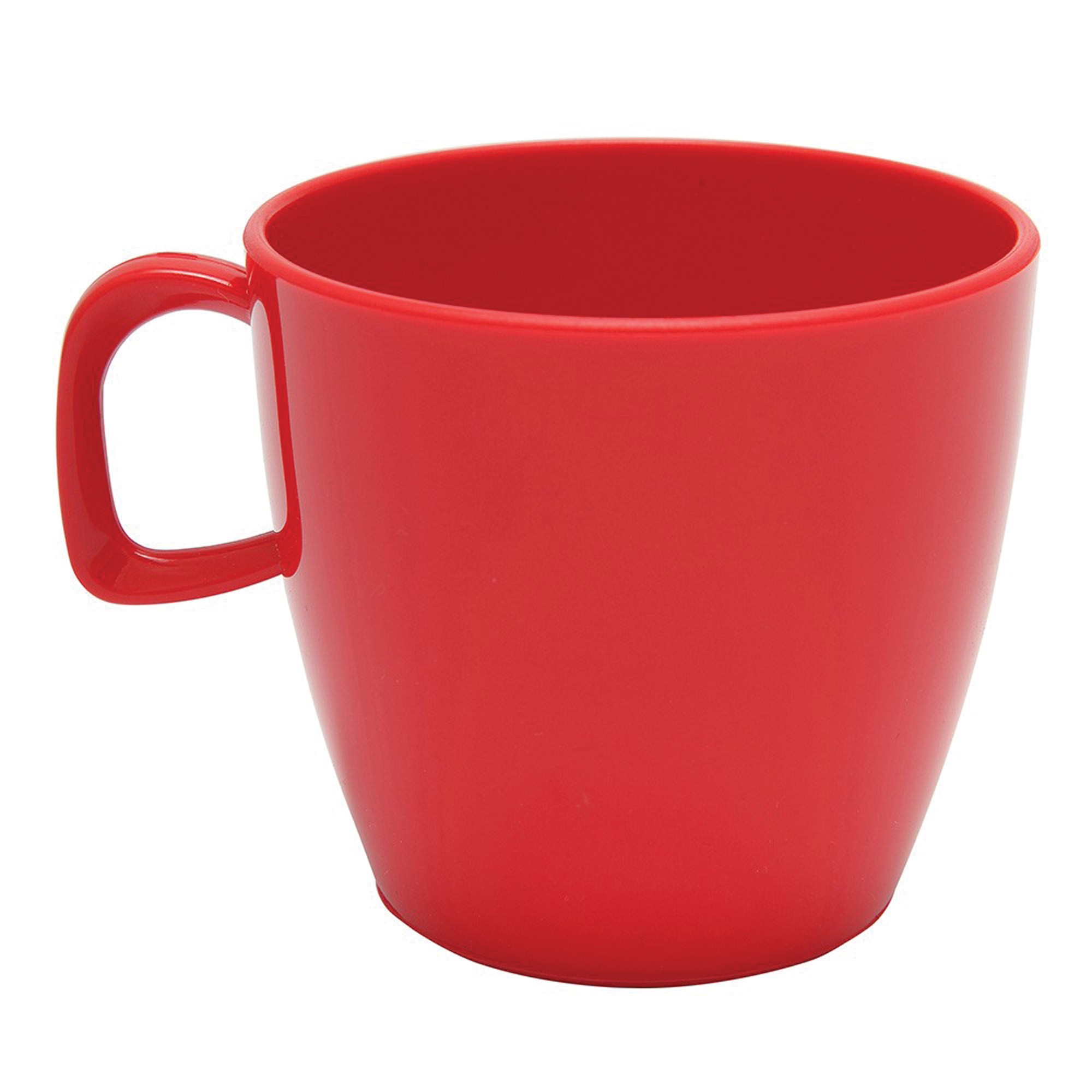 Polycarbonate Tea Cup Red - Each