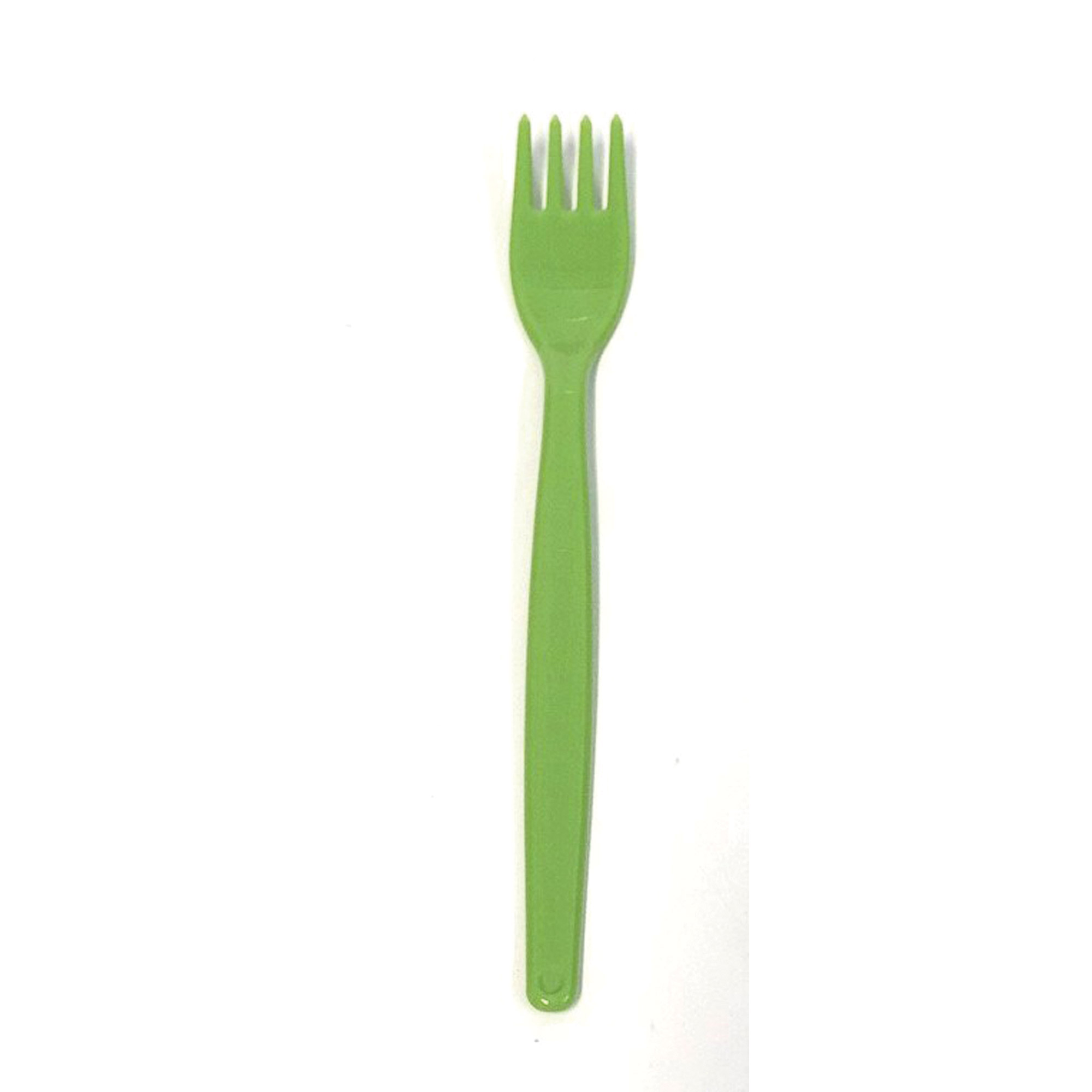 Polycarbonate Fork Apple Green