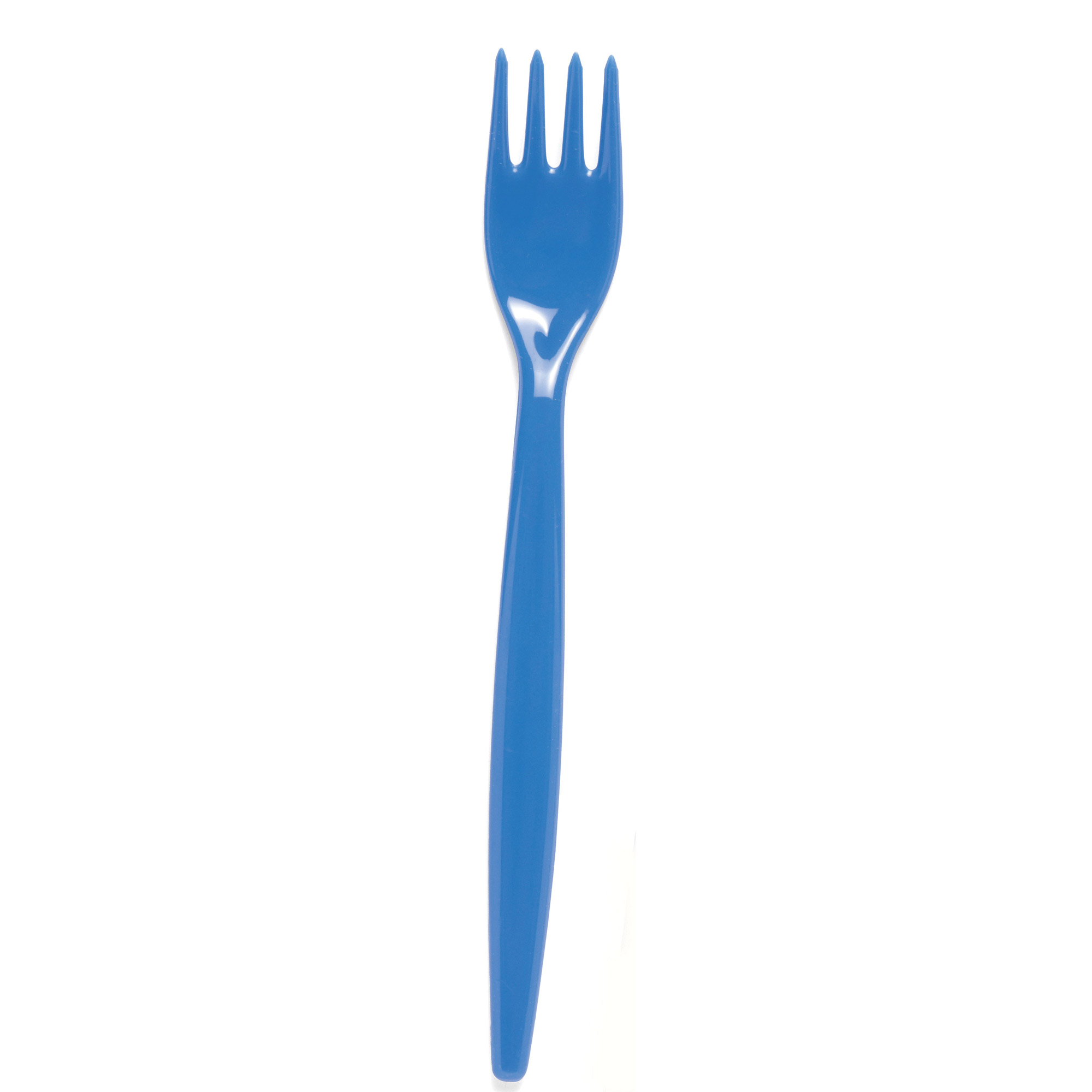 Polycarbonate Fork MED BLUE - EACH