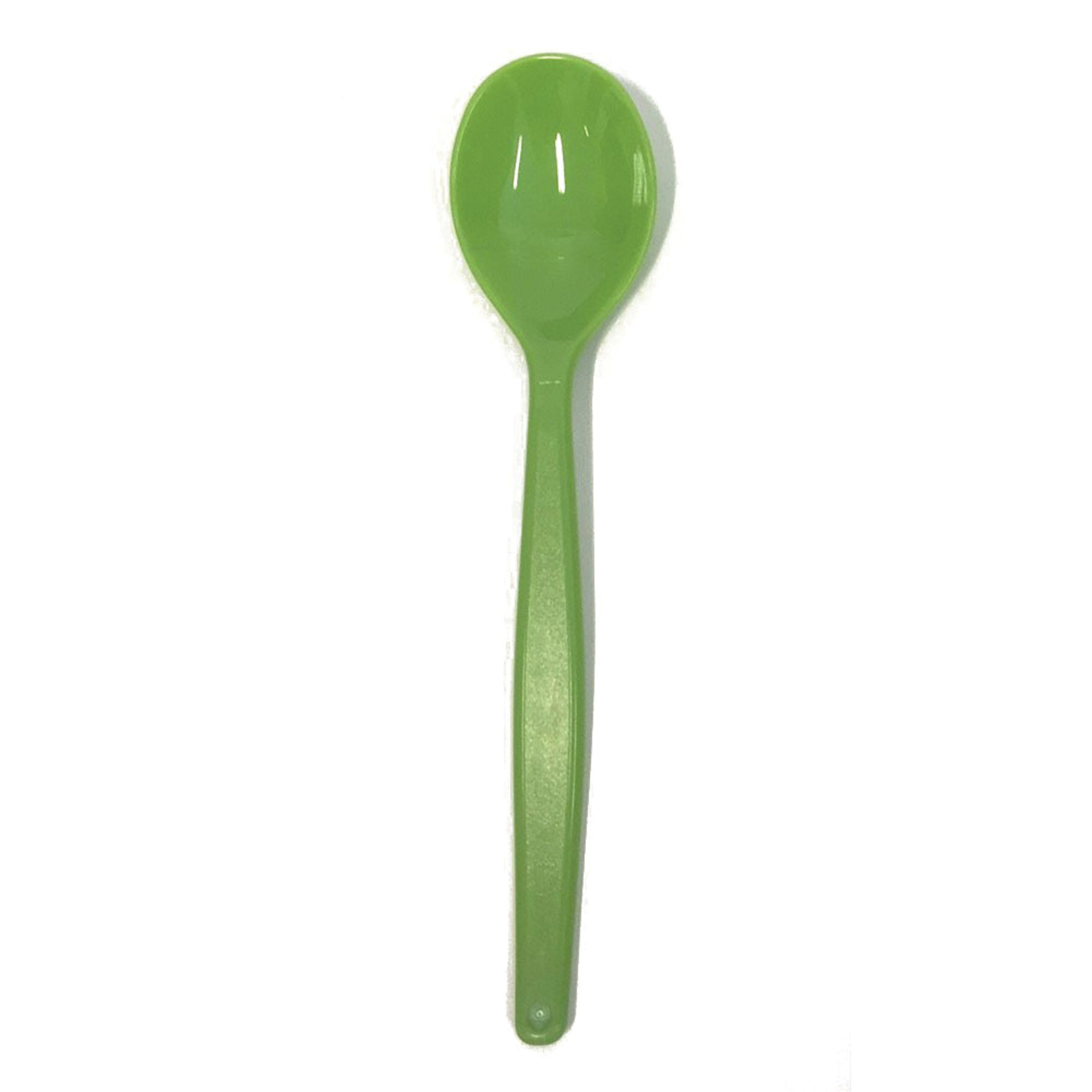 Polycarbonate Dessert Spoon Apple Green