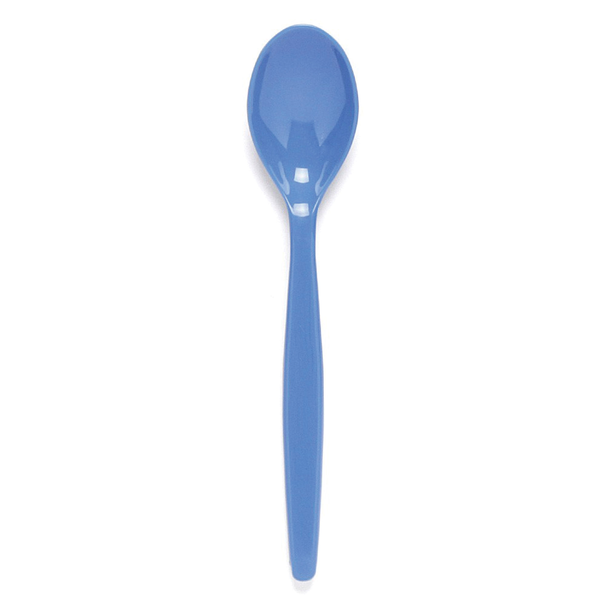 Polycarbonate Tea Spoon Med Blue - Each