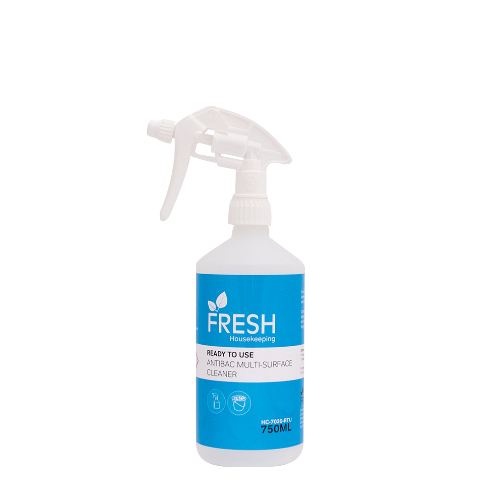 Fresh Trigger Bottle And Label For Antibac Multi-Surface Cleaner - Each