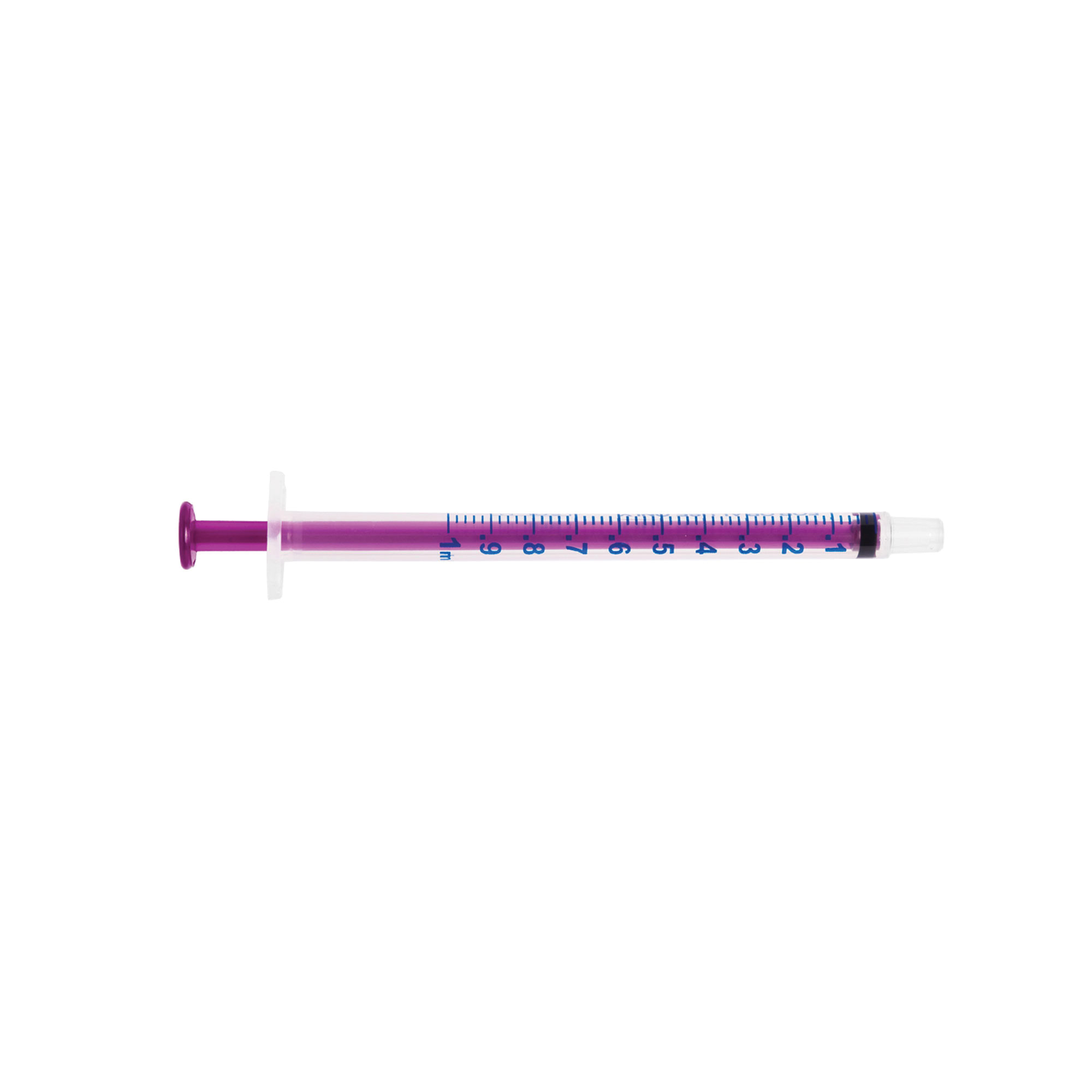 SOL - M Oral syringe (purple plunger) 20ml - Pack of 50