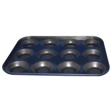 Bun Yorkshire Pudding Tin - 12 Cup Non Stick