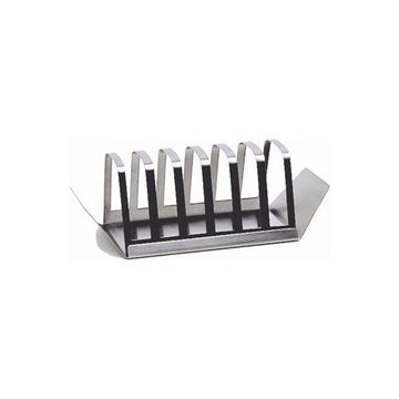 Toast Rack - 6 Slice - Chromium Plated Wire