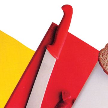 Chopping Board - 46 x 30 x 1.2cm - Red