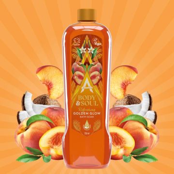 Astonish Golden Glow Bath Soak (750ml) - Case of 8