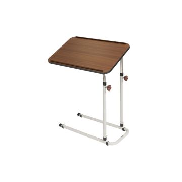 Overbed Table Static Walnut  -  Each