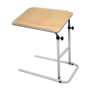 Overbed Table With Split Legs