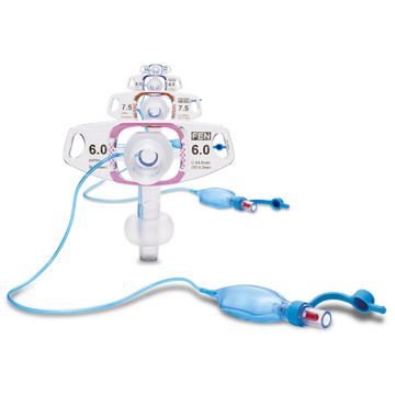 BLUselect 8.0mm Cuffed Non-Fenestrated Suctionaid - Each