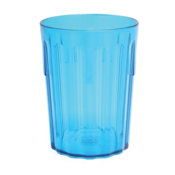 9oz Copolyester Fluted Tumbler TRANSLUCENT BLUE - Each