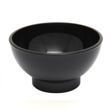 Polycarbonate Round Snack Dish - Black