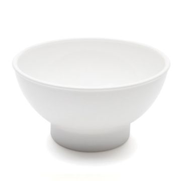 Polycarbonate Round Snack Dish - White