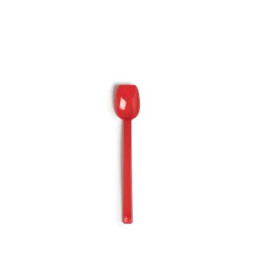 Flat Edge Polycarbonate Spoon (Narrow) RED - EACH