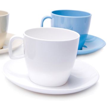Tea Saucer - White