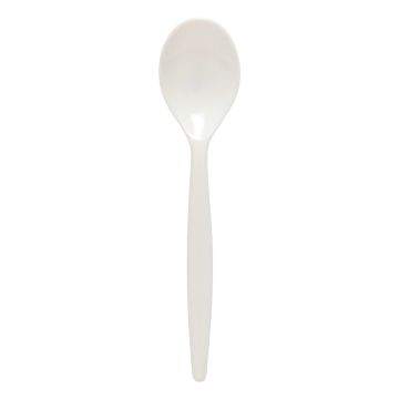 Dessert Spoon - White