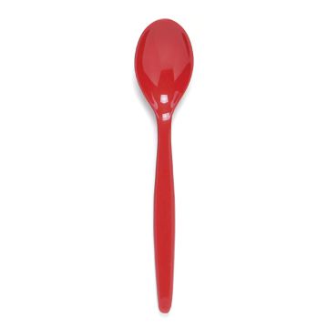 Polycarbonate Tea Spoon Red - Each