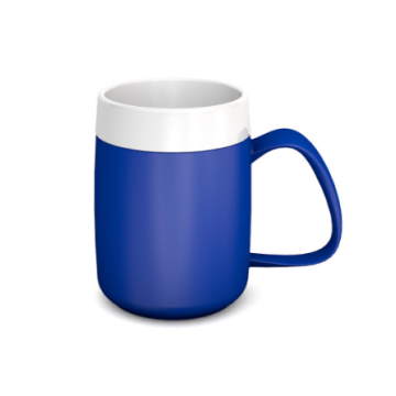 Blue Internal Cone One Handled Mug 