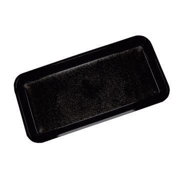Polycarbonate Sandwich Platter - Black