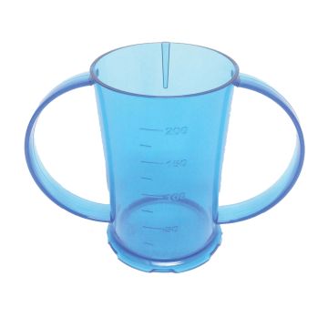 CoPolyester 2 Handled Beaker Blue - EACH