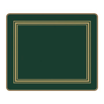 Green Table Mat - 23 x 19cm