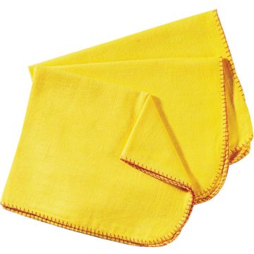 Standard Yellow Duster - 50cm x 45cm - Pack 10