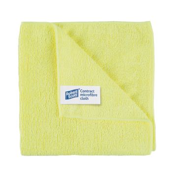 Microfibre Cloth Yellow (40cm x 40cm) -  Pack of 10