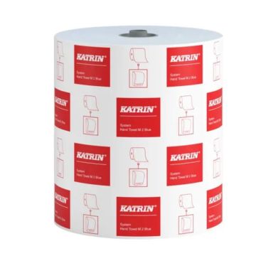 Katrin Dispenser Paper Towel Roll - Medium 2PLY Blue - Case 6