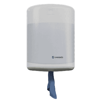 Leonardo Centrefeed Dispenser (White) - Each
