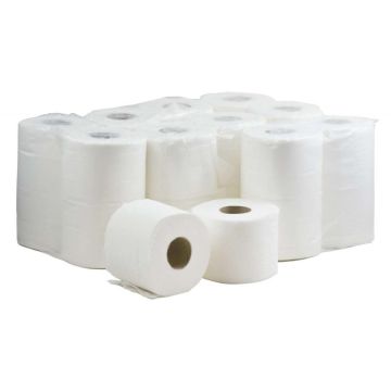 Toilet Roll - 2ply Economy White - 320 Sheet - Case 36