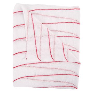 Striped Dishcloth - Red