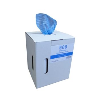 All Purpose Wipes Roll Box - Blue