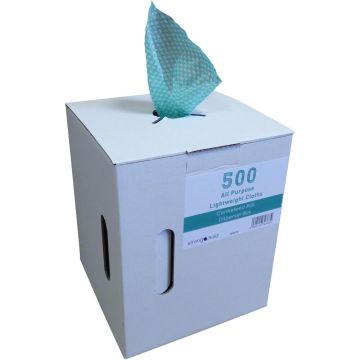 All Purpose Wipes Roll Box - Green