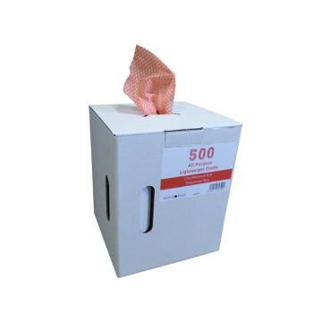 All Purpose Wipes Roll Box - Red