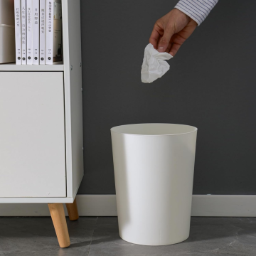 Waste Bin, 30cm Round - White - Each