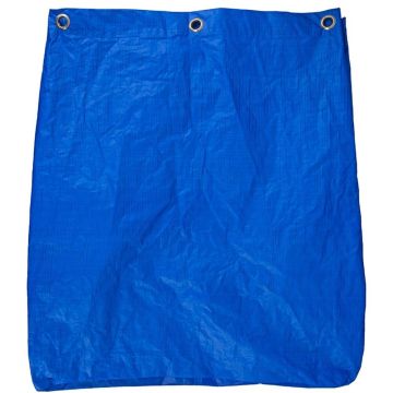 Folding Waste Cart Replacement Blue Vinyl Bag - Each