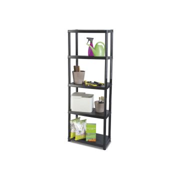 Plastic 5 Shelf Storage