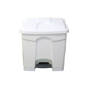 45Ltr Step on Bin - White