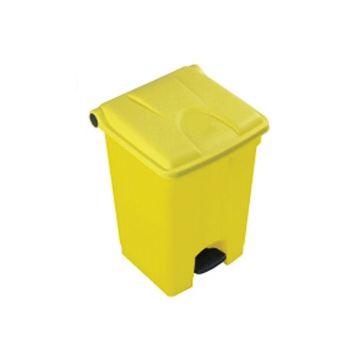 45Ltr Step on Bin - Yellow