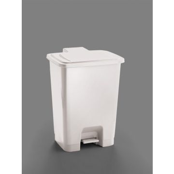 Bin Step On 30Ltr White - Each