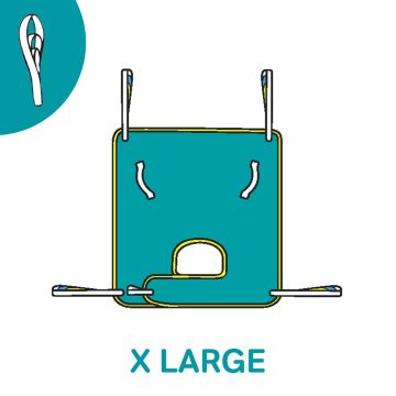 Sling Fastfit Deluxe Poly Extra Large - Each