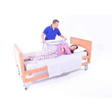 Turn Easy Sheets - Single Fitted Sheet & 4 Way Draw Sheet Set - Each