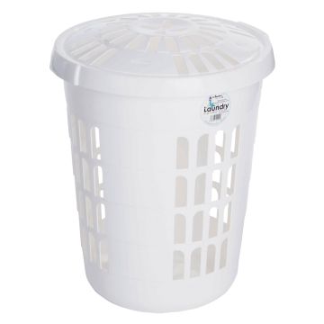 Alibaba Style Linen Basket & Lid