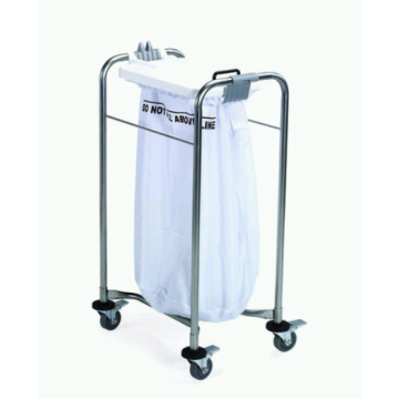 Single Laundry Cart White Lid  -  Each