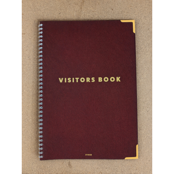 Burgundy Visitor Book (Not Refill Compatible) - Each
