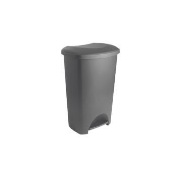 50 litre Pedal Bin - Metallic - EACH