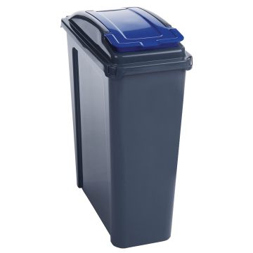25Ltr Colour Coded Recycling Bin - Blue